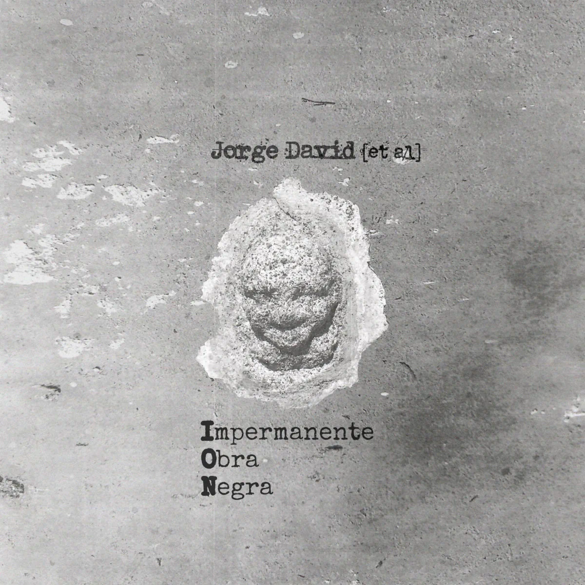 Portada de Impermanente Obra Negra, de Jorge David [et al]